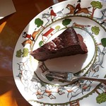 珈琲まめ坊 - チョコレートケーキ