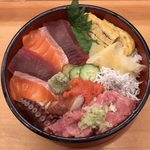 Sushi Sarutahiko - 海鮮ちらし ¥820