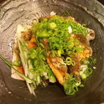 地の酒　しん - かれいの皮唐揚げ