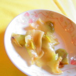 四川料理 桃源郷 - 平日限定ランチ土鍋入りふかひれ湯麺セット　２５００円（税込）ザーサイのアップ【２０１９年３月】