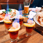 Bavarium - Alpenfeuer アルプスの山火事ってとこでしょうか。オトウサン、かちかち山のタヌキ状態！