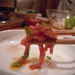 炭火焼肉 筵 - ●一口どうぞ