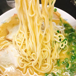 とくだラーメン - 麺のアップです。（2019.4 byジプシーくん）