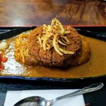 居酒屋るみちゃん - ビッグメンチカツカレー　700円