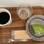 cafe shin - 料理写真:京都宇治抹茶ケーキ＆スペシャルティコーヒー
