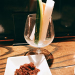 焼き鳥 とりら - ○鶏肉味噌野菜スティック様