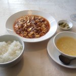 szechwan restaurant 陳 広島店 - 麻婆ランチです。