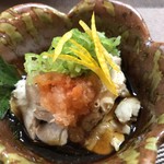 食彩厨房 甚兵衛 - カレイの肝ポン酢