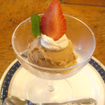 トマト - ウォールナッツ＆メイプルシロップのアイス