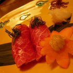 人形町今半 - 牛握り寿司