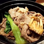 人形町 今半 - 特製牛丼（アップ）