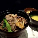 人形町 今半 - 特製牛丼