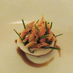 ランベリー - タルトレット　桜海老　山芋　霜降平茸