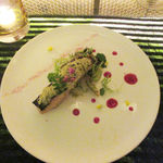 ランベリー - 北海道よりサクラマス　瞬間炭火焼～レアな火入れ