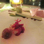 ランベリー - オリーブオイルのパルフェグラッセ　バジルソース