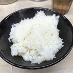 らーめん 武双家 - 無料サービスのライス