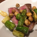 ダ マッサ - トモサンカク マッシュルームとアスパラが良いアクセント