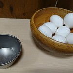 白樺山荘 - 食べ放題のゆで卵