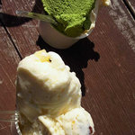 mamma - 左；抹茶と塩(多分)　右：鳴門金時と栗(多分)