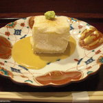 徳うち山 - 焼き胡麻豆腐。