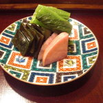 徳うち山 - 香の物。