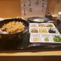 くずし割烹 天ぷら竹の庵 東銀座店 - 天茶セット