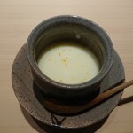 鮨 唐島 - 真鯛で出汁を取った茶碗蒸し