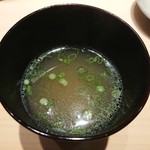 鮨 唐島 - 味噌汁