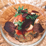 デュ バリー - 海老と丸トマト トマトコンソメのジュレ