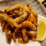 海鮮炭焼処とら太 - 小エビの唐揚げ