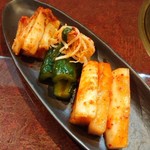 肉料理 大森 - キムチ盛り合わせ