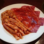 肉料理 大森 - ツラミ、ミノ、タケノコ