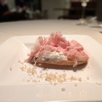 イル・ジョット - 愛農ナチュラルポークのハム ブッラータチーズのブルスケッタ