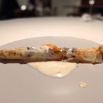 イル・ジョット - ホワイトアスパラ チーズと卵黄のソース