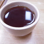 釜揚うどん一忠 - 出汁｢いいかつおの香りが～｣