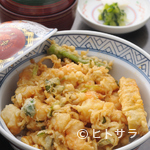 天布良 万喜 - 海老かき揚げ丼