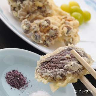 Tempura Maki - さらさらと粒子が細かい酵素塩（メキシコ産の海の塩）を使用