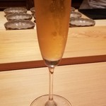 鮨 さかい - お酒①生ビール