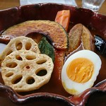 カレー オハナ - チキンベジタブル　900円