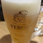 Hikari Hishio - 生ビールはエビス