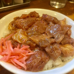 兎に角 松戸本店 - マイレビ様の牛すじ丼   とろとろです(^^)