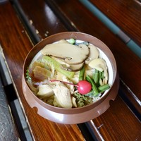 ちらし寿司ておけ 容器 駅弁 美濃太田駅 向龍館