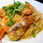 赤えびとフレッシュトマトのスパゲッティー