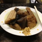 庚申酒場 - 今日のおでんは染みてて美味しかった～～