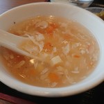 中華料理　龍城 - ・スープ