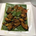 カレーリーブス カフェ＆レストラン - シーフードの炒め物自体はスパイシーでは無かったのですが