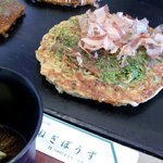 Negibouzu Okonomiyaki - ぶたモダン（醤油で）