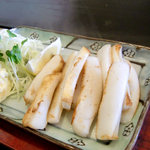 Negibouzu Okonomiyaki - いか塩焼き