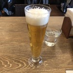 スルエシー - 生ビール（税別525円）