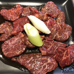 焼肉 匠 - 匠定食ダブルの肉盛り